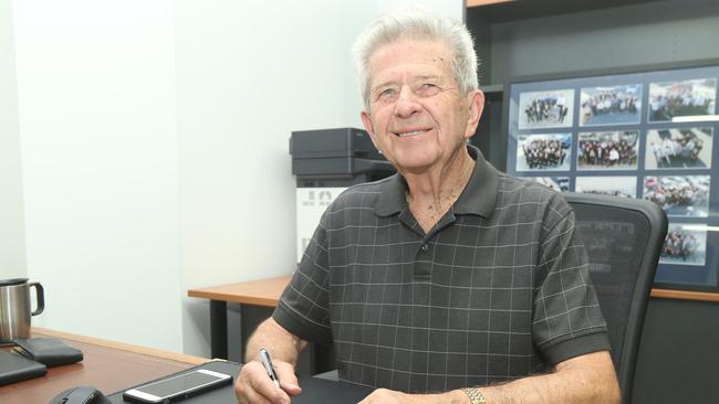 James Frizelle remains active in the business, acting as landlord and managing the dealership sites and leases — he credits his decades of growth and success with James Frizelle’s Automotive Group to having good staff, caring about them, paying attention to manufacturers and focusing on customer service. Picture: Mike Batterham