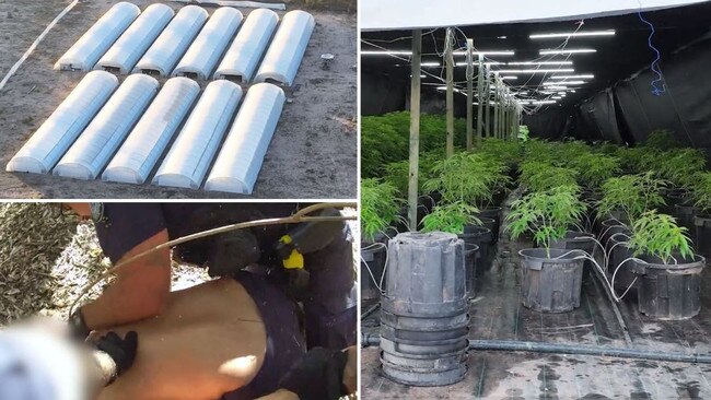 ‘Don’t move! Don’t move!’: Graphic footage of $60m drug raids