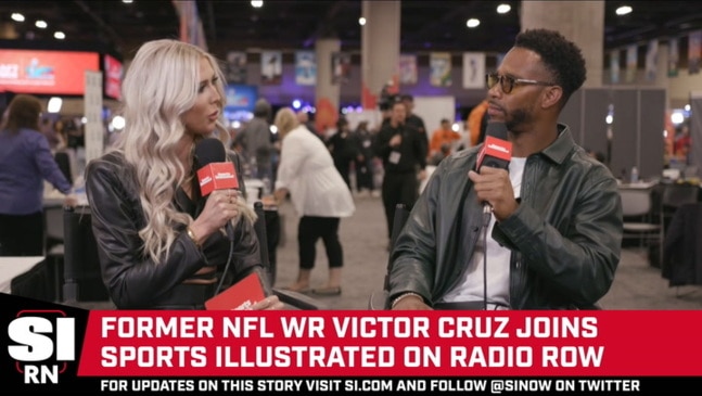 Former NFL WR Victor Cruz Joins SI From Radio Row to Talk Rowdy