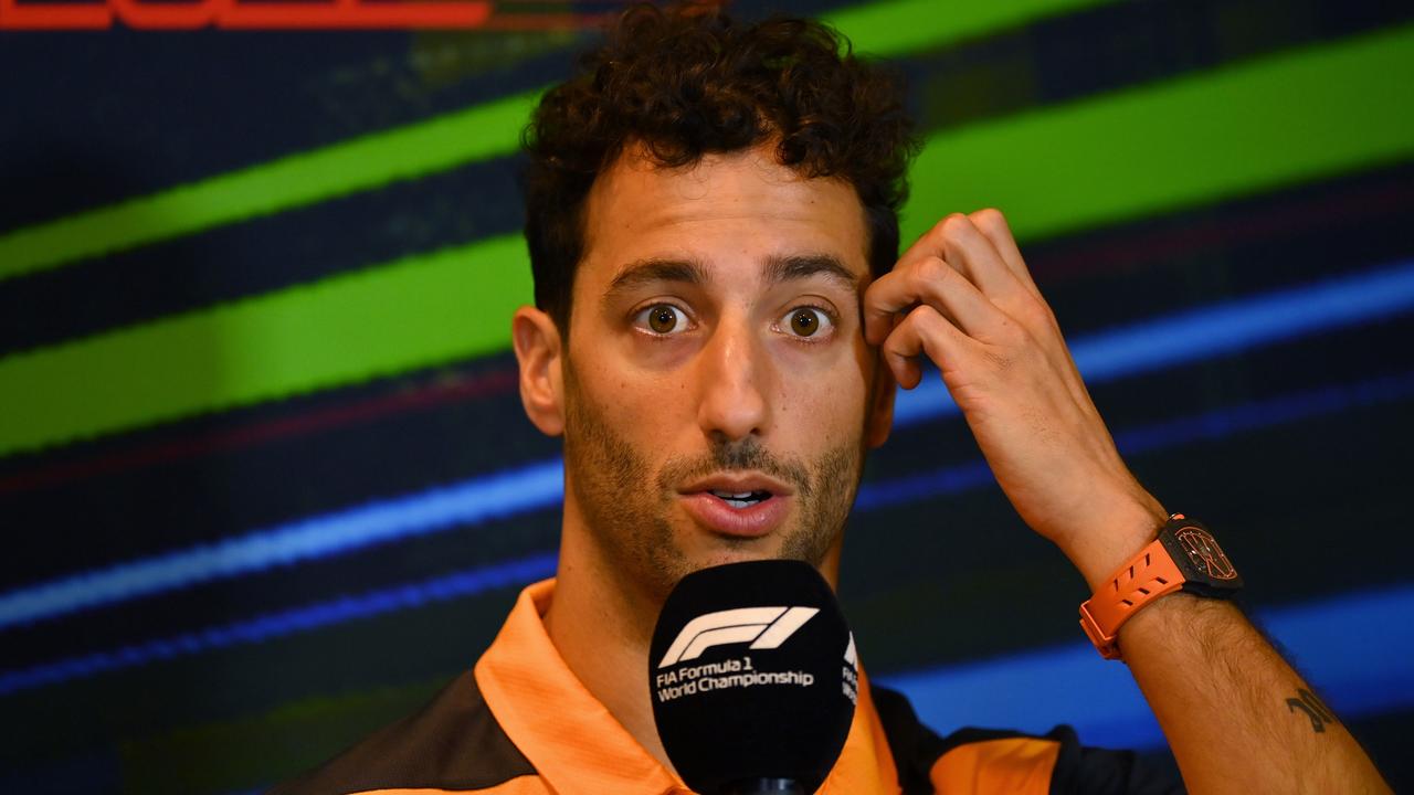 Daniel Ricciardo has the support of an Aussie stadium. (Photo by Dan Mullan/Getty Images)