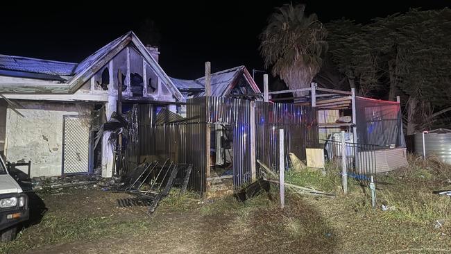 Pearlah house fire – 1 May 2024. Picture: CFS