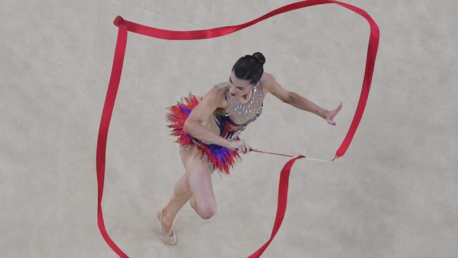 Danielle Prince finished 24th in the rhythmic gymnastics.