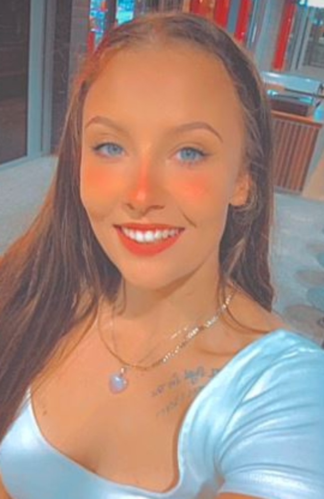 Tributes have begun to flow for Chloe Jade Mason, also known as “CJ”, who was allegedly chased and shot by two men in a suburban street in Caboolture. Picture: Facebook