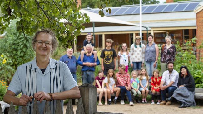 Taradale Primary School principal Chris Burgess has overseen a dramatic rise in enrolments since he arrived at the school in 2012. From an initial enrolment of two, the school now has 93 pupils. Picture: Zoe Phillips