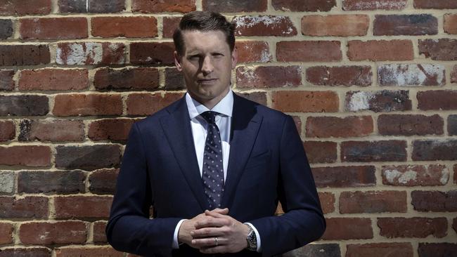 Andrew Hastie says ‘increasingly we’re going to see war, or coercive activities, carried out in cyberspace’. Picture: Marie Nirme