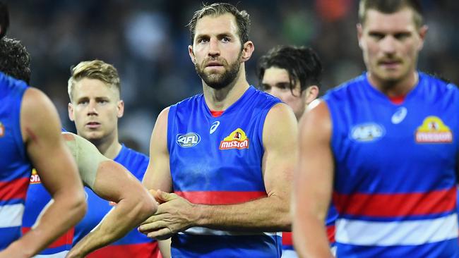 Travis Cloke has been named for the Western Bulldogs. Picture: Getty Images