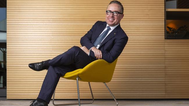 Qantas CEO Alan Joyce still has plenty on his plate. Picture: Justin Lloyd.