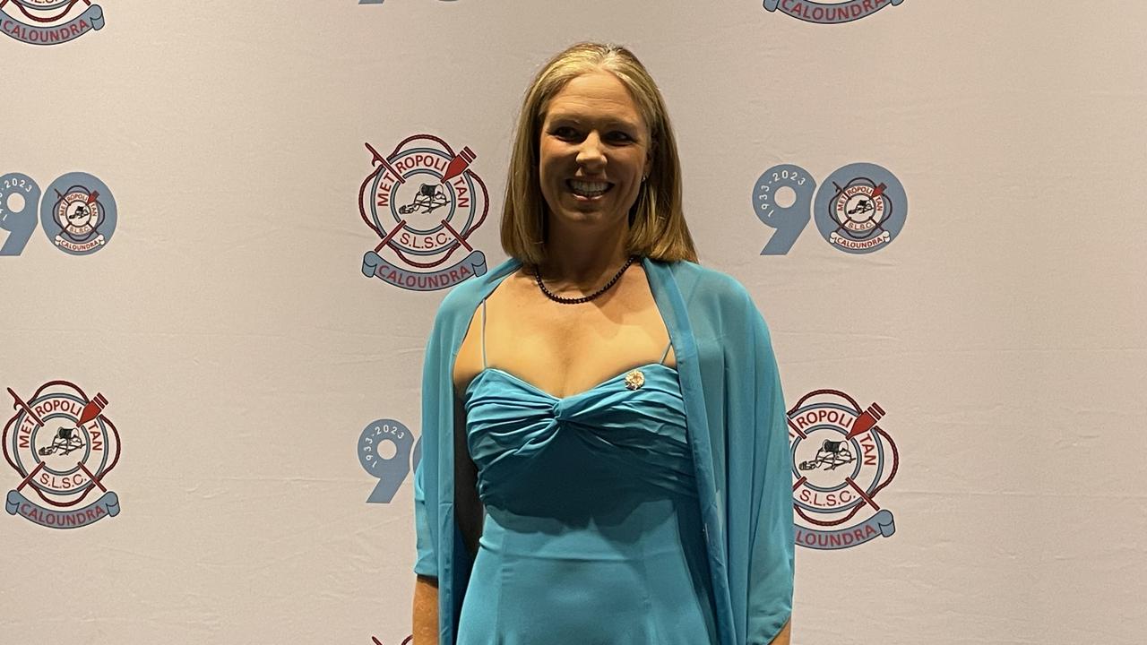 Paula Ryan at the Metropolitan Caloundra Surf Life Saving Club 90th Anniversary Gala Ball.