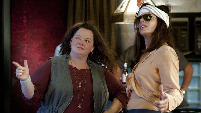 Melissa McCarthy and Sandra Bullock