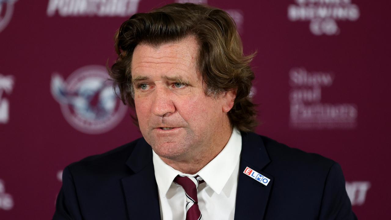 Des Hasler has been sacked as Manly coach. (Photo by Brendon Thorne/Getty Images)