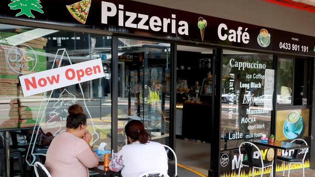 Maryooch is the only eatery selling Lebanese pizza at Pendle Hill.