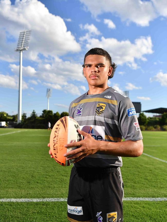 Sunshine Coast Falcons Christian Simpson. Picture: Patrick Woods.