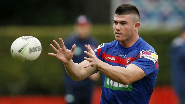 Bradman Best will line up for Newcastle Knights against Melbourne Storm on Saturday. Picture: AAP