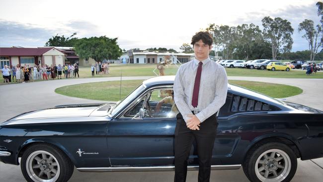 Aiden Sanderson. Photographs from the Gilroy Santa Maria College Formal 2022 in Ingham on Friday night. Picture: Cameron Bates