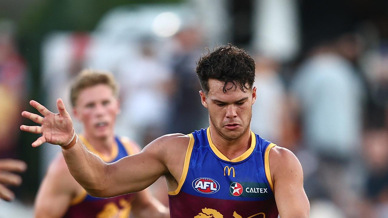 Another Cam Rayner masterclass will have Lions fans salivating after his performance in their practice match against the Suns. Picture: Getty Images