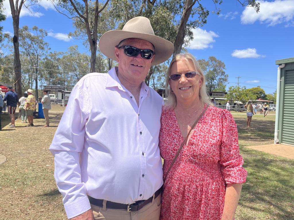 Celebrating the Torbanlea Picnic Races.