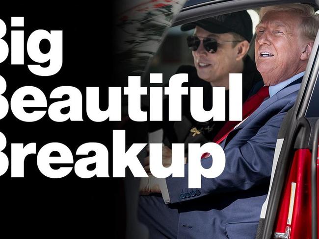 Trump-Musk fallout heats up over 'disgusting' spending bill