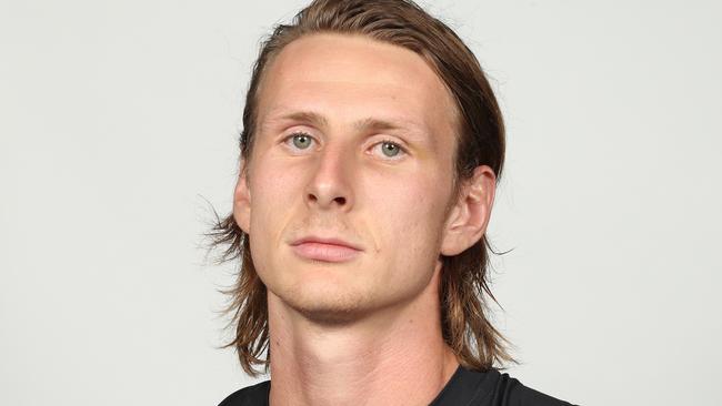 Daniel Gorringe in his Carlton club photo in 2017. Picture: AFL media