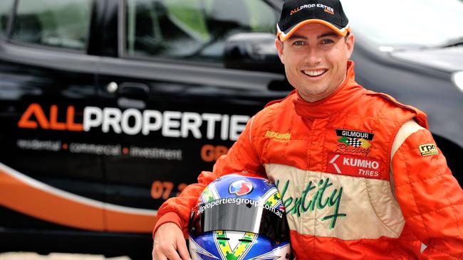 Chris Gilmour, of All Properties, who is also a race car driver
