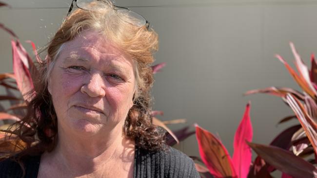 Carolyn Thomsen, also known as Tracy, stood up in Mackay District Court and forgave the man who brutally bashed her partner during a violent home invasion at Victoria Plains. Photo: Janessa Ekert