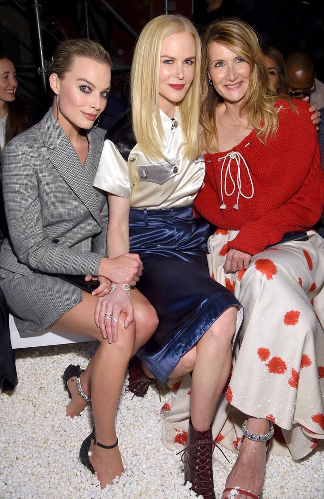 Margot Robbie and Nicole Kidman share spotlight at New York Fashion ...