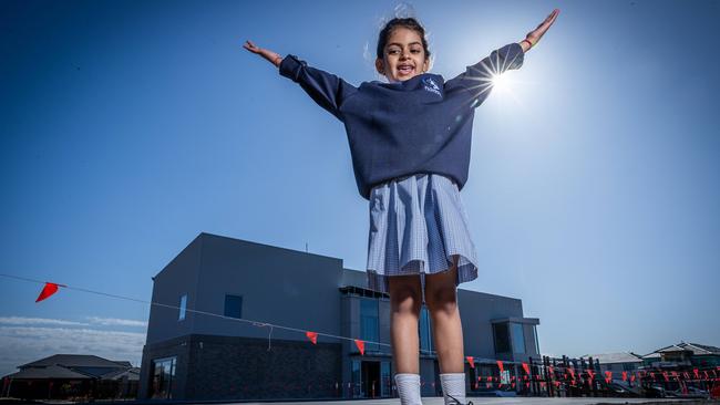 Seven new Catholic schools will open by 2026. Picture: Jake Nowakowski