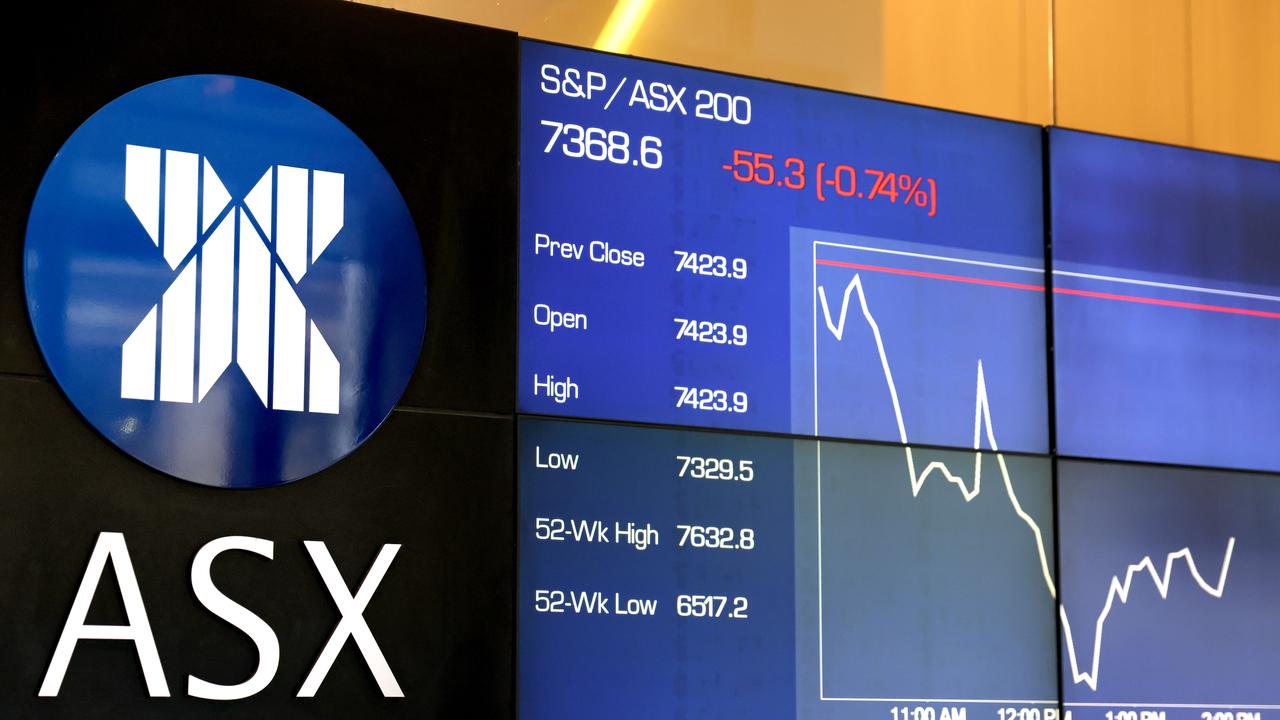 Only three sectors on the ASX traded higher. NewsWire / Damian Shaw