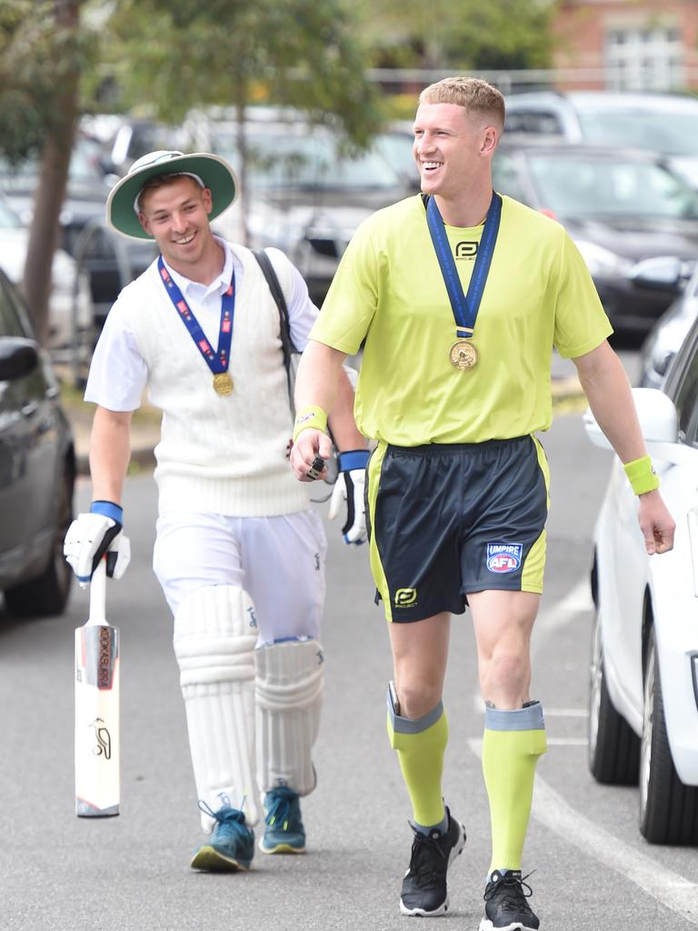 Josh Caddy as Razor Ray? And Jake Aarts is padded up.