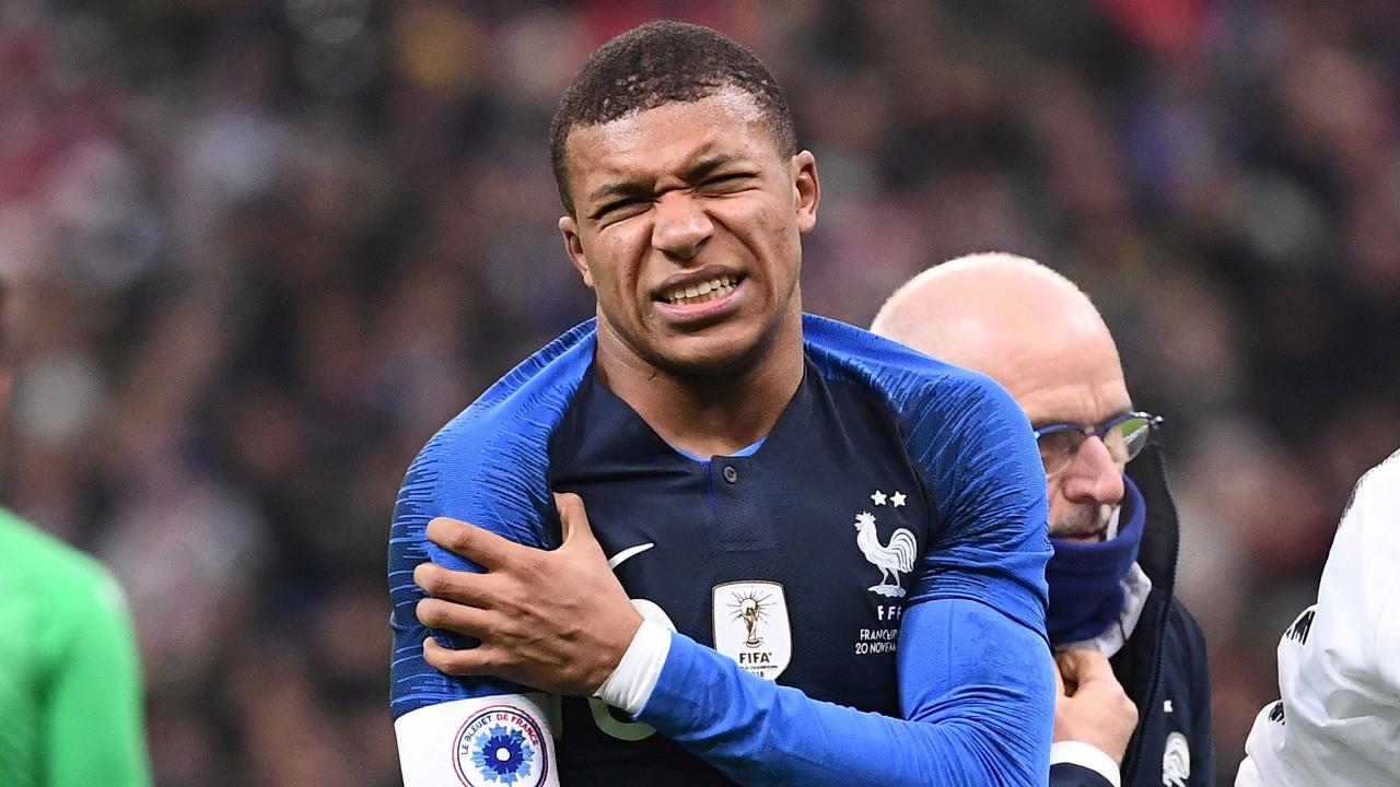 France’s win was marred by an awful injury to superstar Kylian Mbappe.