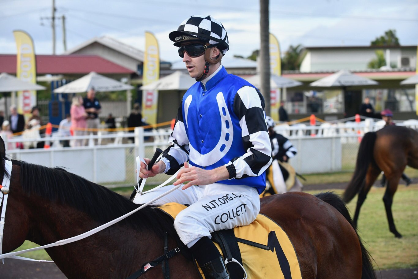 Jason Collett rode Kris Lees trained Sixties Groove to victory the $200,000 Iron Jack Grafton Cup (2350m) at Clarence River Jockey Club on Thursday, 9th July, 2020.