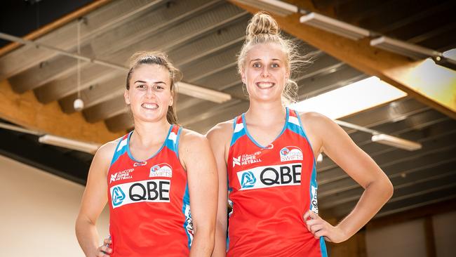 Maddy Proud and Maddy Turner join Sophie Garbin in re-signing with the Swifts.