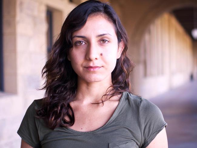 The American author Ottessa Moshfegh