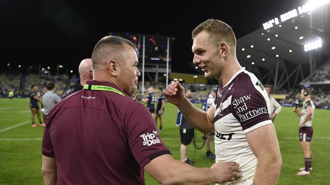 Tom Trbojevic is back in the mix for Origin after returning from a hamstring injury. Picture: Ian Hitchcock/Getty Images