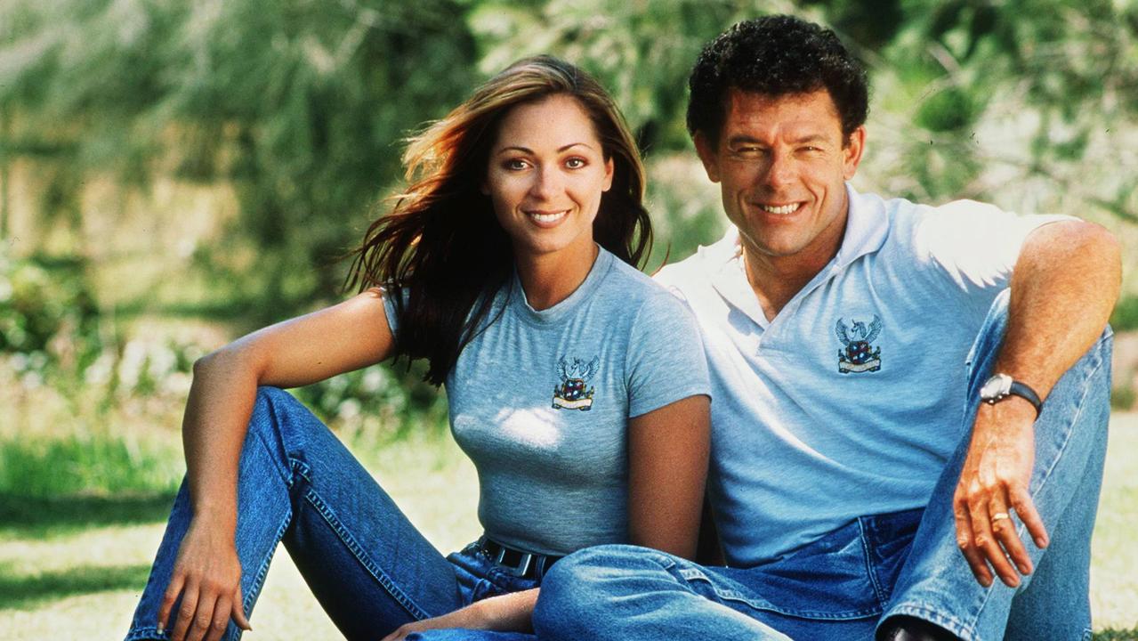 Tania Zaetta and Mike Whitney from TV show ‘Who Dares Wins’.