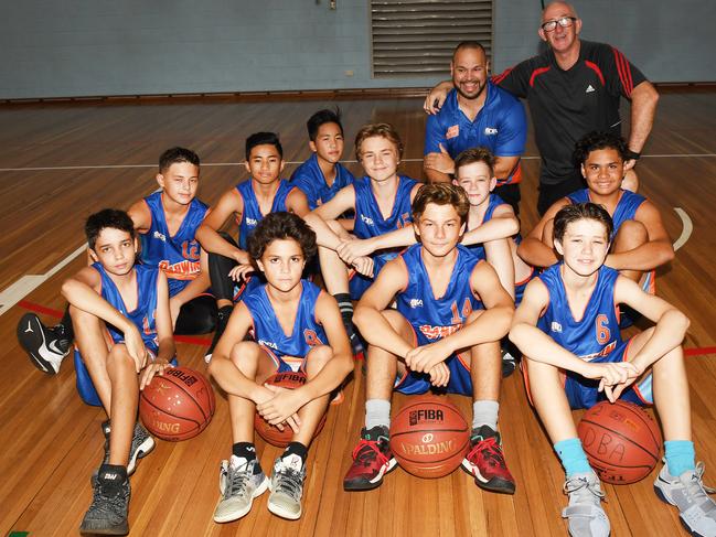 Steve Toohey’s Darwin Cyclones boys team made history at the Under-14 Australian Club Championships back in 2017. Picture: Katrina Bridgeford