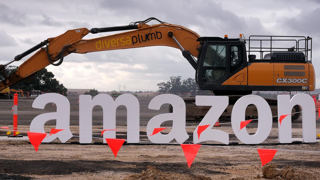 Amazon was beginning to take market share from Coles and Woolworths, Ms Weckert said. Picture: NewsWire / Luis Enrique Ascui