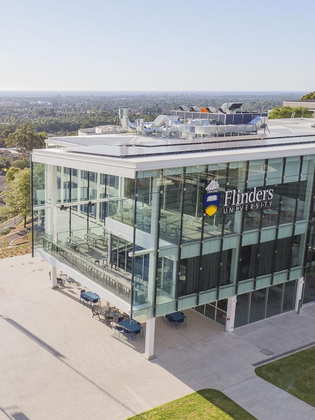 Flinders University Hub and Plaza.