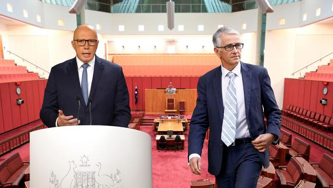 Peter Dutton and Gerard Rennick.