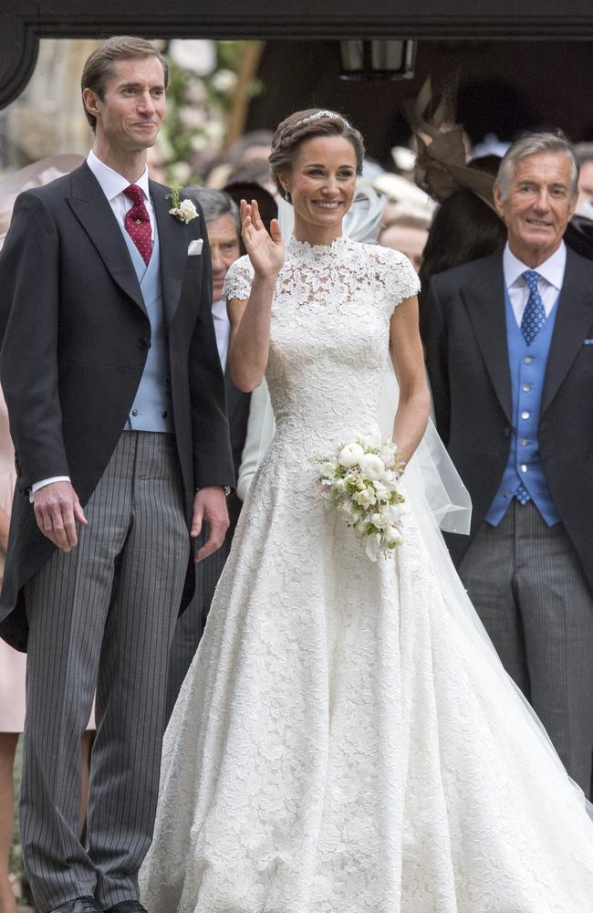 Pippa Middleton and James Matthews at their 2017 wedding.