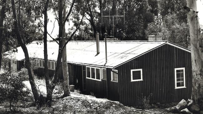 King Charles’ rough Timbertop hut. Picture: Geelong Grammar School.