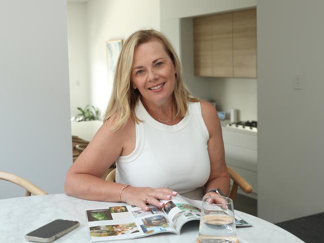 Daily Telegraph February 13/2/23. Semi Retired Whitney Luxford in her Gymea Bay home .picture John Grainger