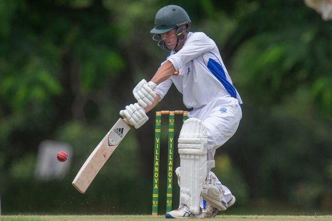 AIC First XI action from Saturday’s match between Villanova and St Edmund's.