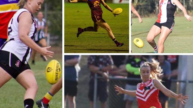 Players who could decide the AFL Capricornia senior women's finals.