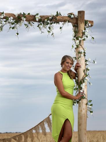 Emma Quinlivan, from Nullawil at the Rupanyup Barley Banquet. Picture: Yuri Kouzmin