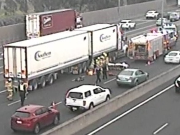 M80 Ring road at Sydney Road, where the accident happened. Picture: Supplied