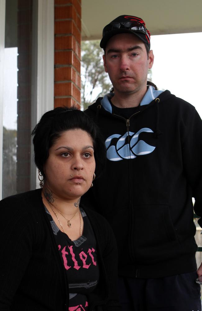 Rob Smith and Kristi Abrahams pictured in 2010, prior to revelations of their role in Kiesha’s death.