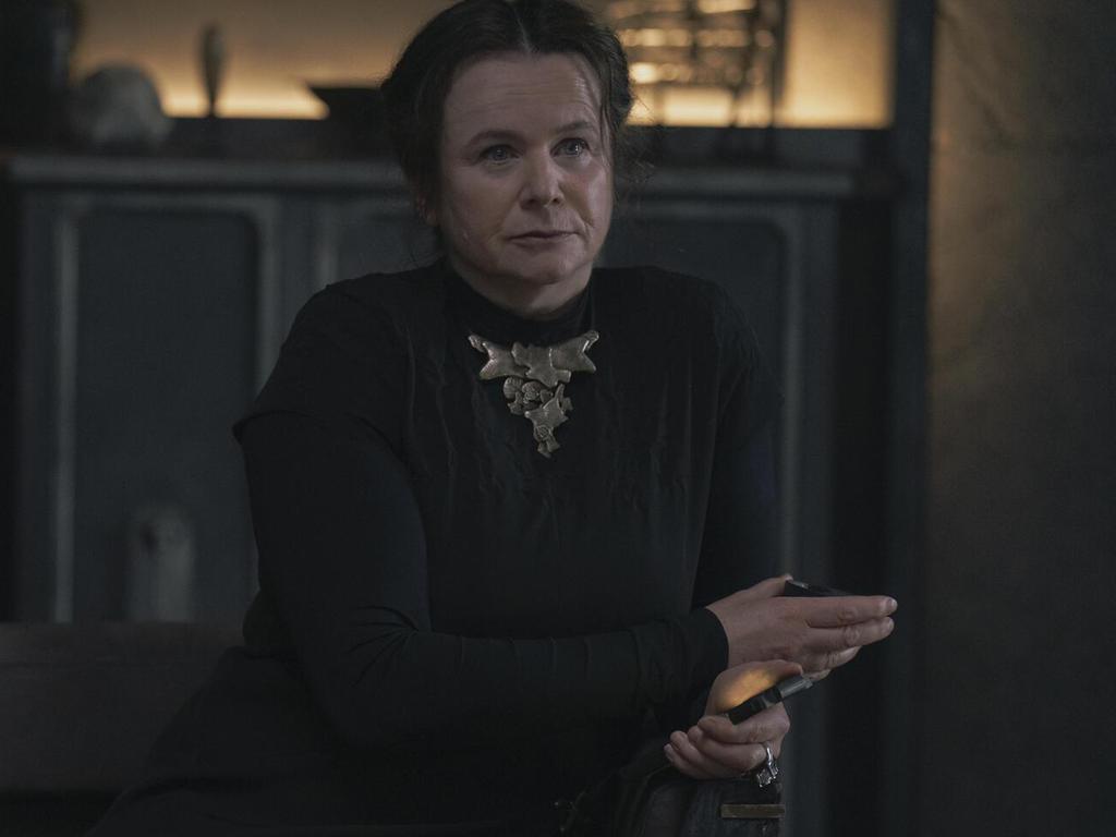 Mother Superior Valya Harkonnen (Emily Watson) is the leader of the Bene Gesserit. Picture: Binge