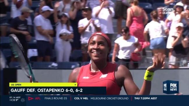 American Teen Coco Gauff cruises into semis