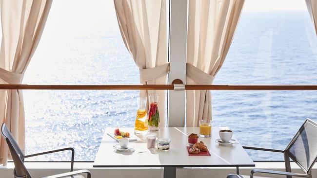 Nice, calm waters is what you hope for on a cruise so you can enjoy all the food.