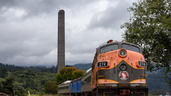 Oregon Coast Scenic Railroad’s Fall Splendor Excursion.